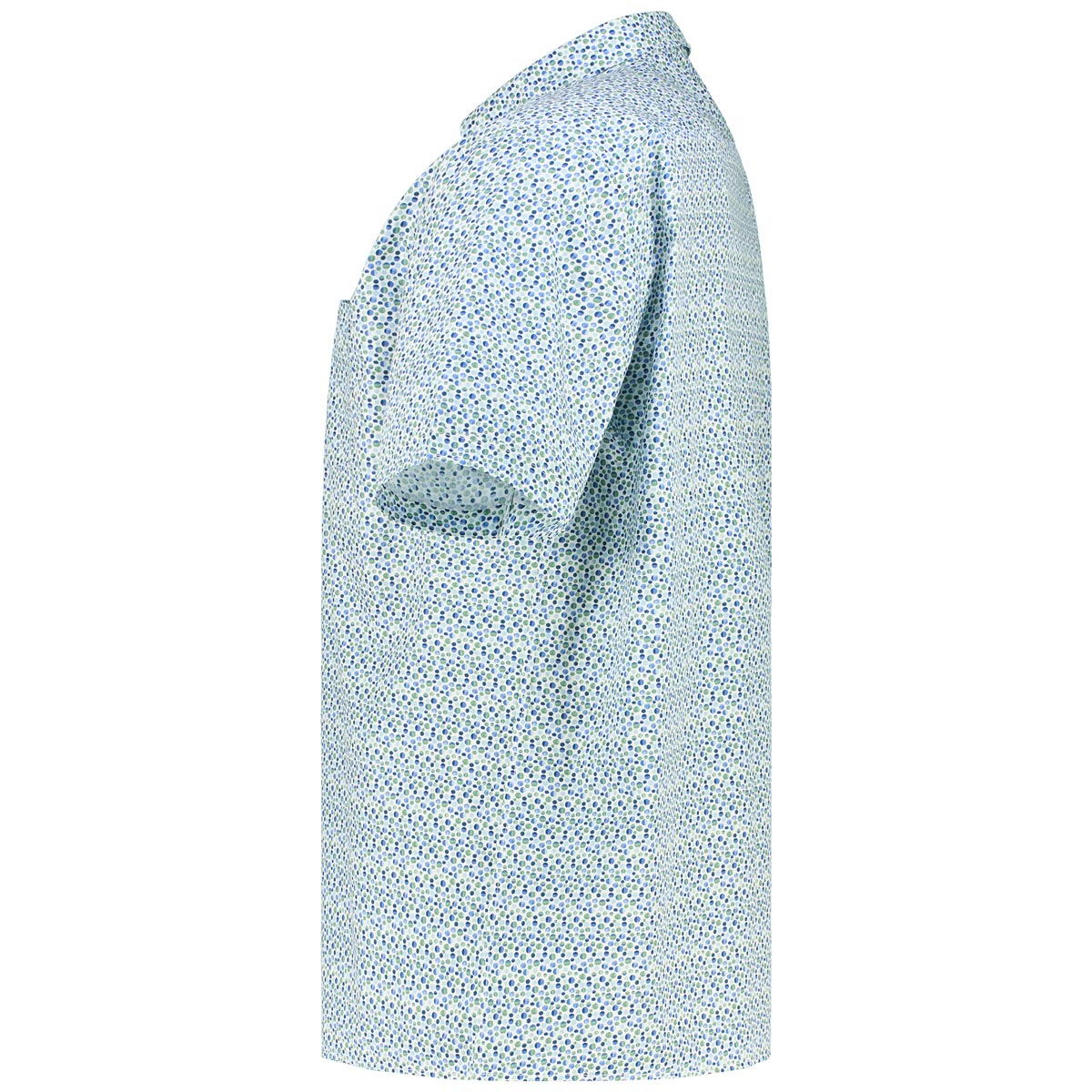 CASA MODA Freizeithemd mit Allover-Muster grün