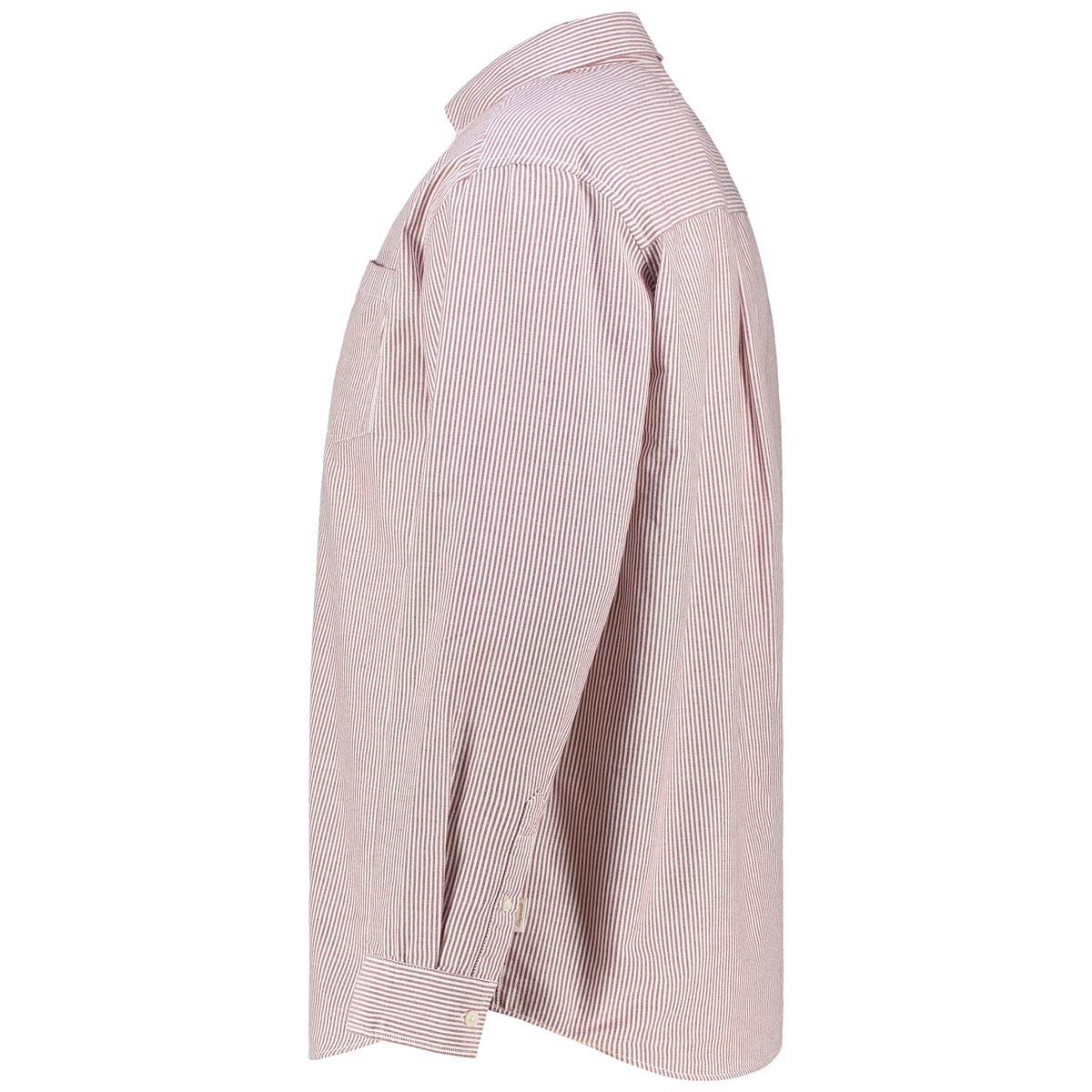 Jack&Jones Freizeithemd mit Streifen dunkelrot