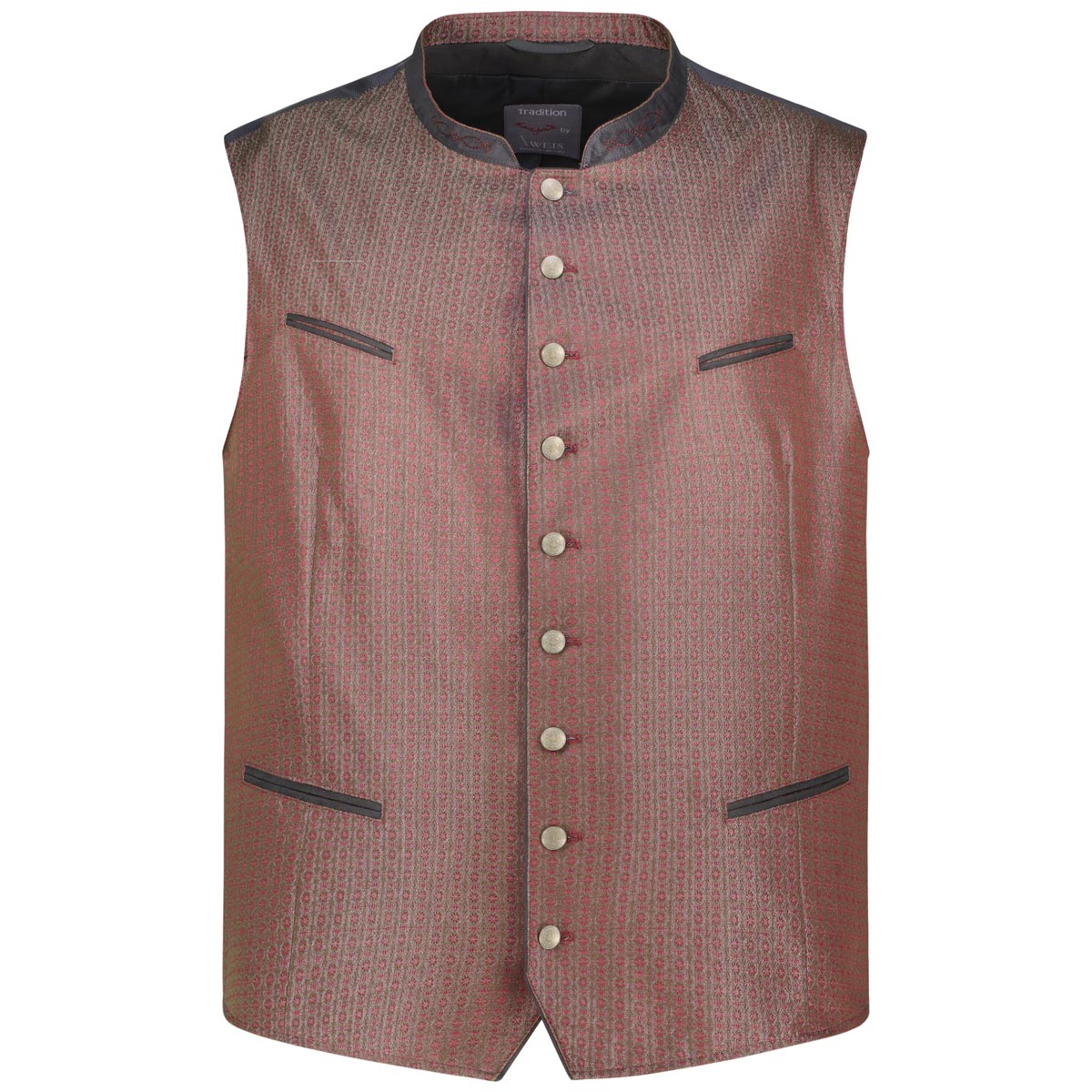 Weis Trachtenweste rot Weis Trachtenweste rot