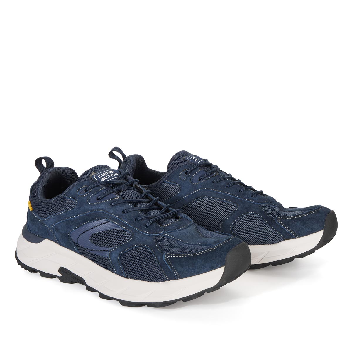 camel active Sneaker "Cross Country" aus Leder dunkelblau