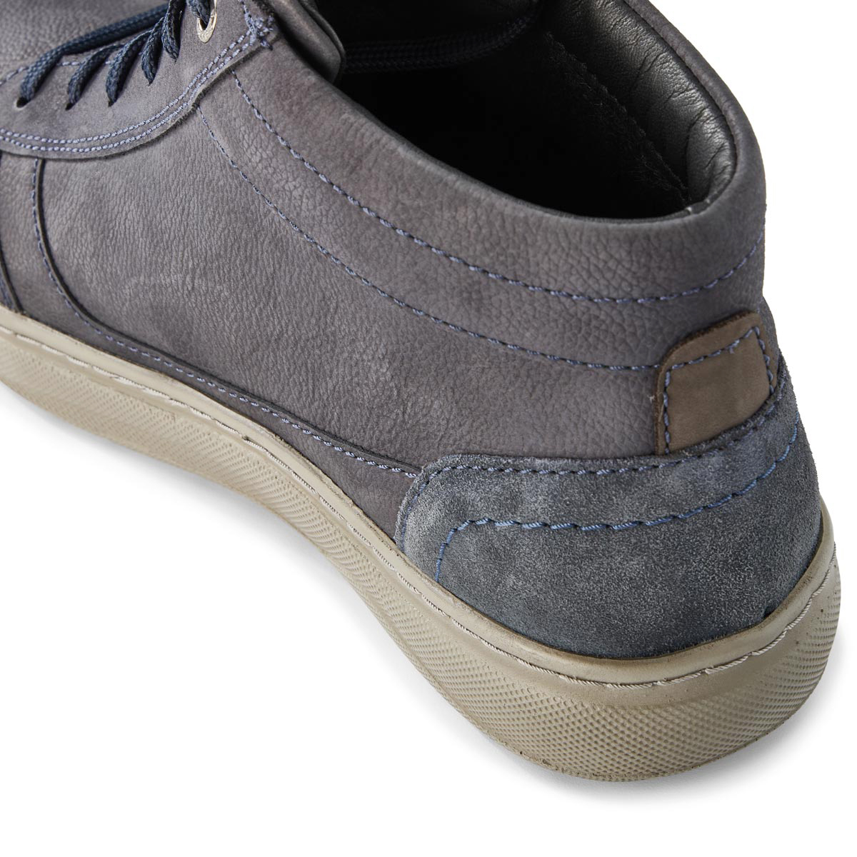 JOSEF SEIBEL Halbschuh aus Leder mittelblau