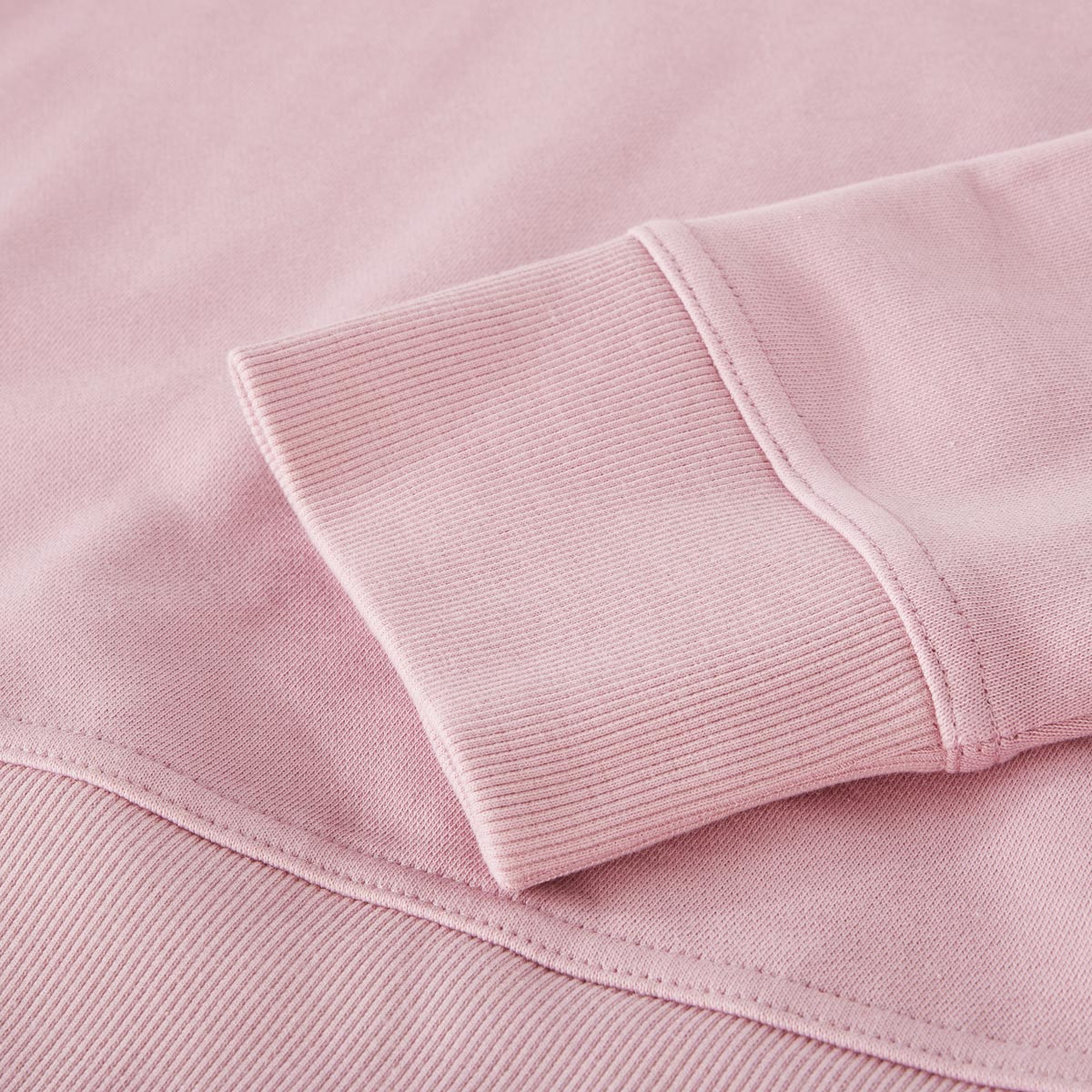 BOSS Sweatshirt aus Baumwolle altrosa