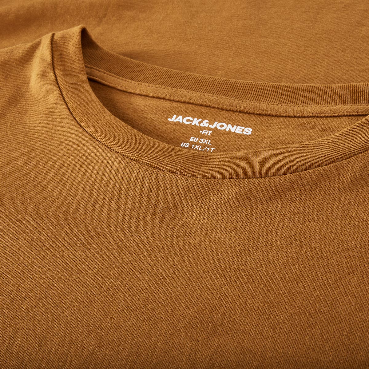 Jack&Jones Longsleeve mit Label-Print terra