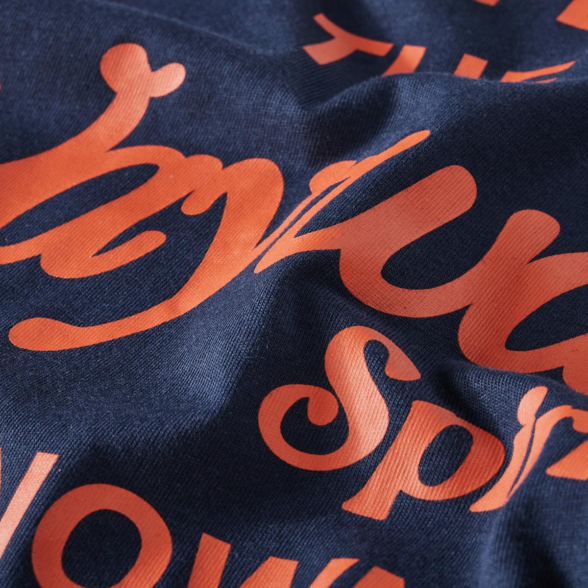 s.Oliver T-Shirt mit Print dunkelblau