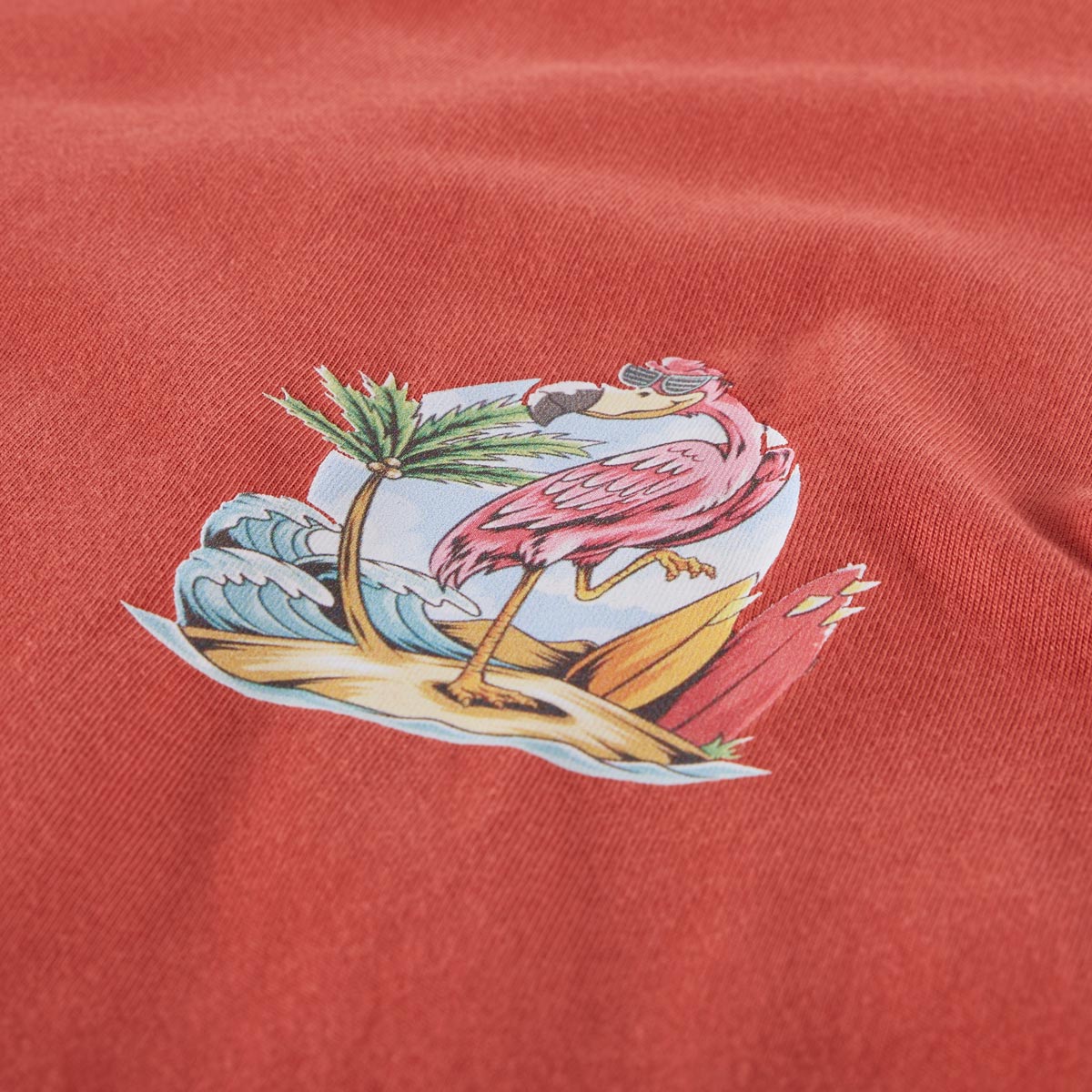 Pfundskerl T-Shirt mit Motiv-Print rot