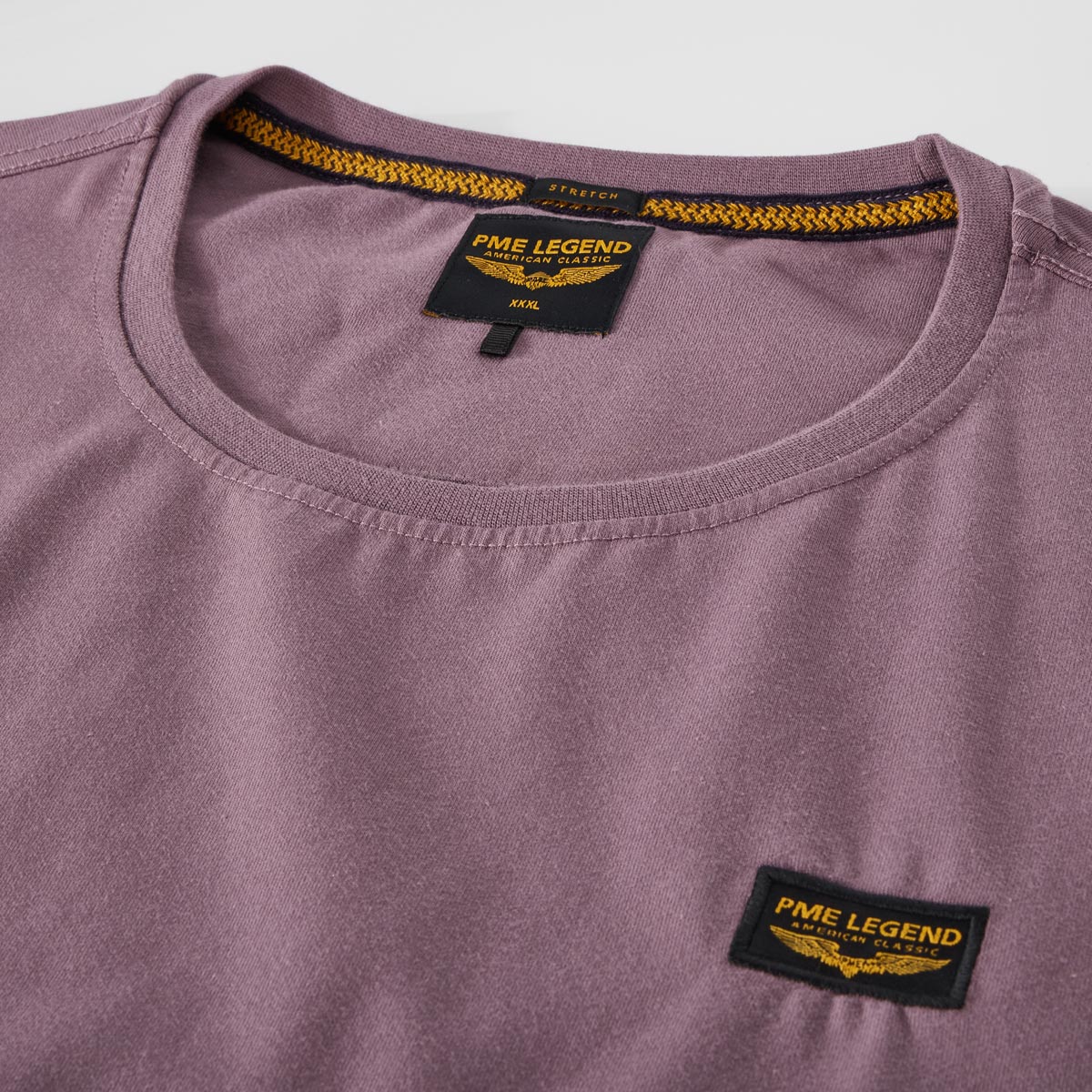 PME LEGEND T-Shirt mit Stretch lila