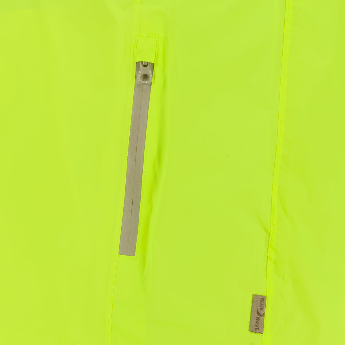 Blue Wave Verstaubare Funktionsjacke, wasserdicht limette