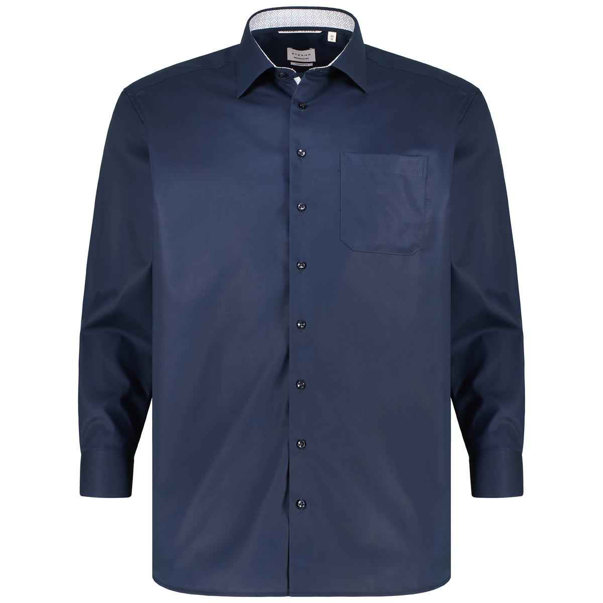 ETERNA Businesshemd aus "Dynamic Cotton™", bügelfrei Farbe marine Größe: 52 günstig online kaufen