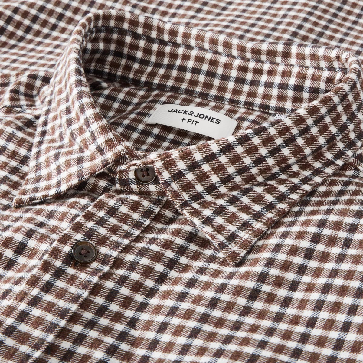 Jack&Jones Kariertes Flanellhemd blau