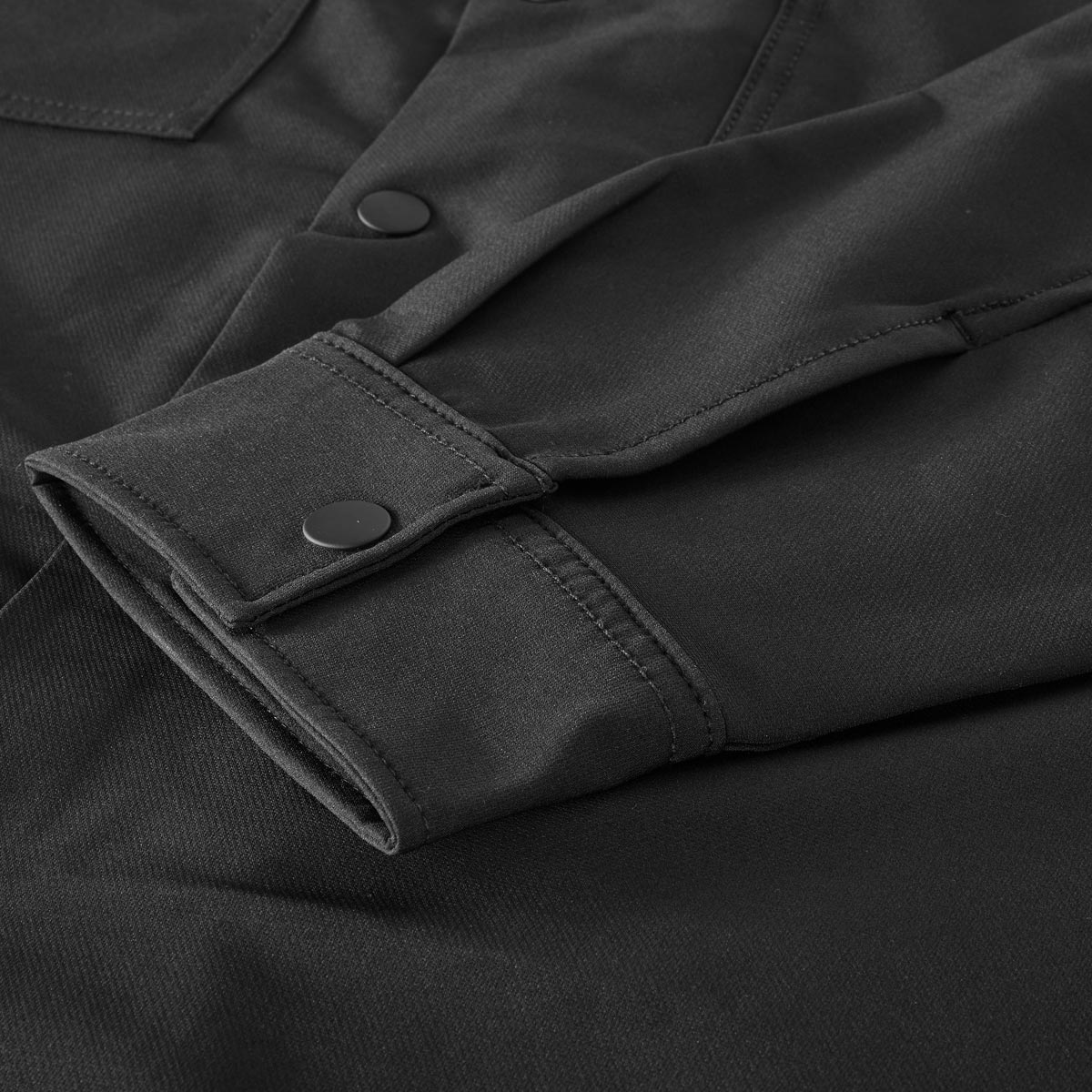 Jack&Jones Overshirt mit Elasthan schwarz