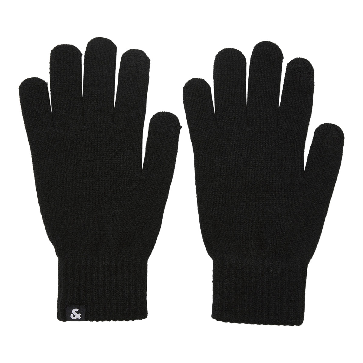 Jack&Jones Handschuhe im Material-Mix Farbe schwarz Größe: One Size günstig online kaufen