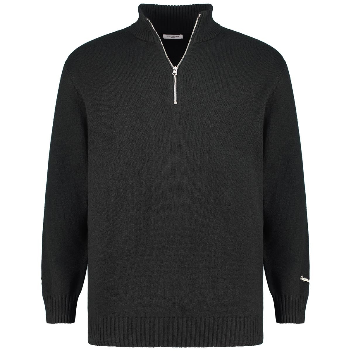 Jack&Jones Pullover mit Elasthan Farbe schwarz Größe: 3XL günstig online kaufen