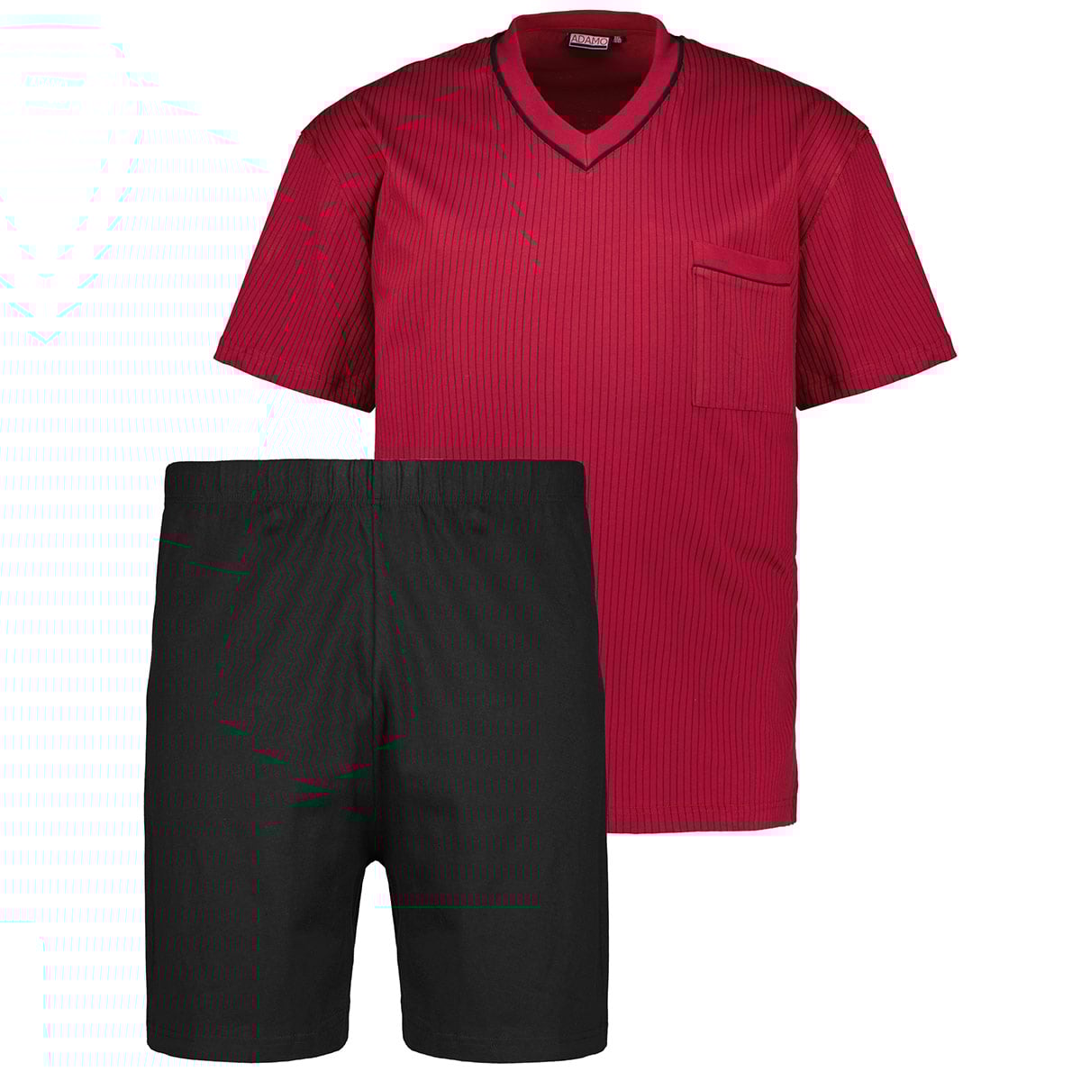 ADAMO Kurzer Schlafanzug rot ADAMO Kurzer Schlafanzug rot