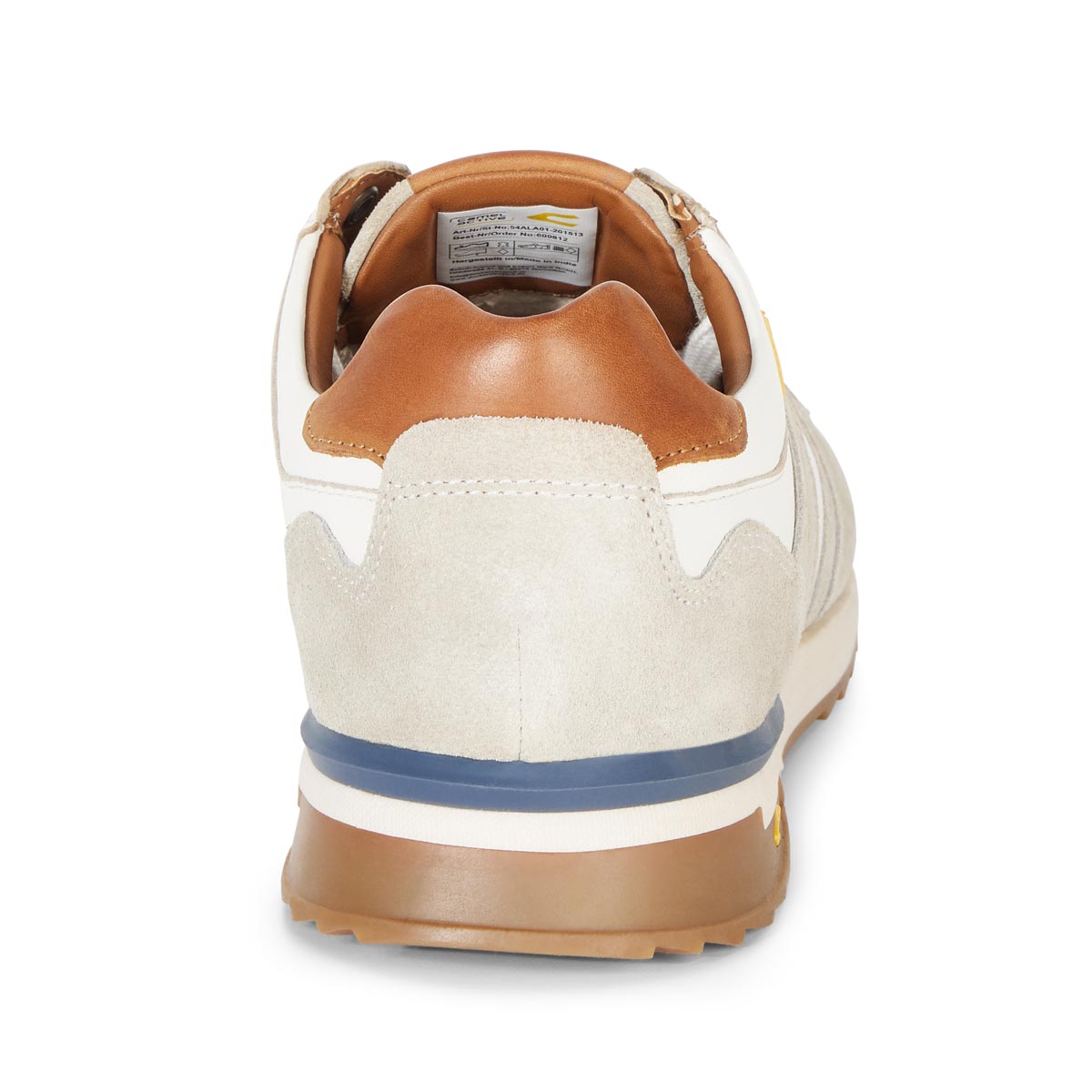 camel active Sneaker aus Leder weiß