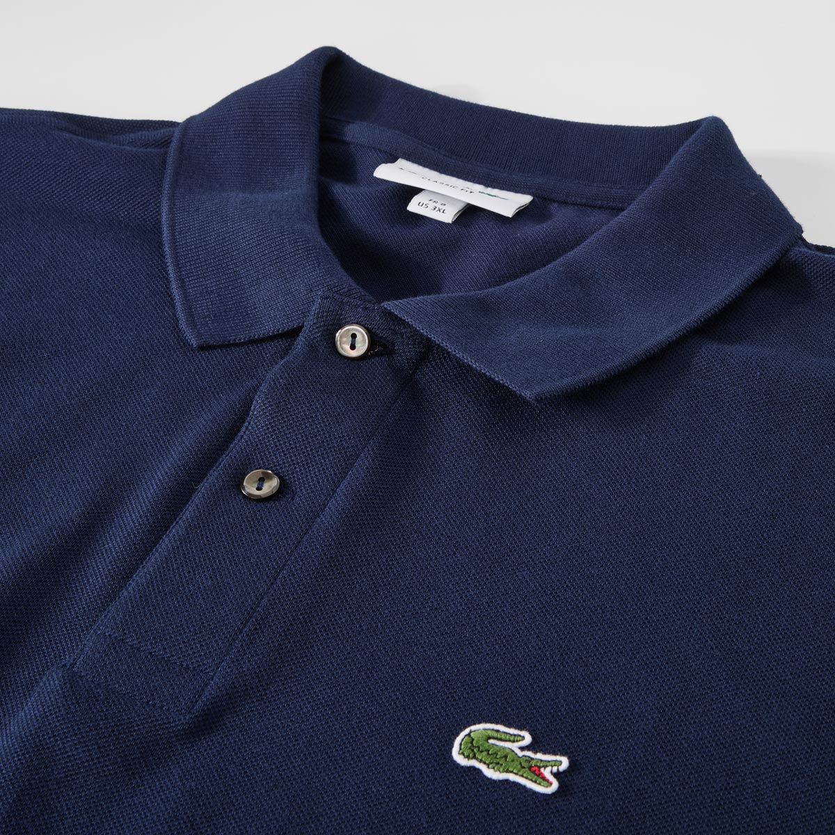 LACOSTE Poloshirt aus Baumwoll-Piqué marine