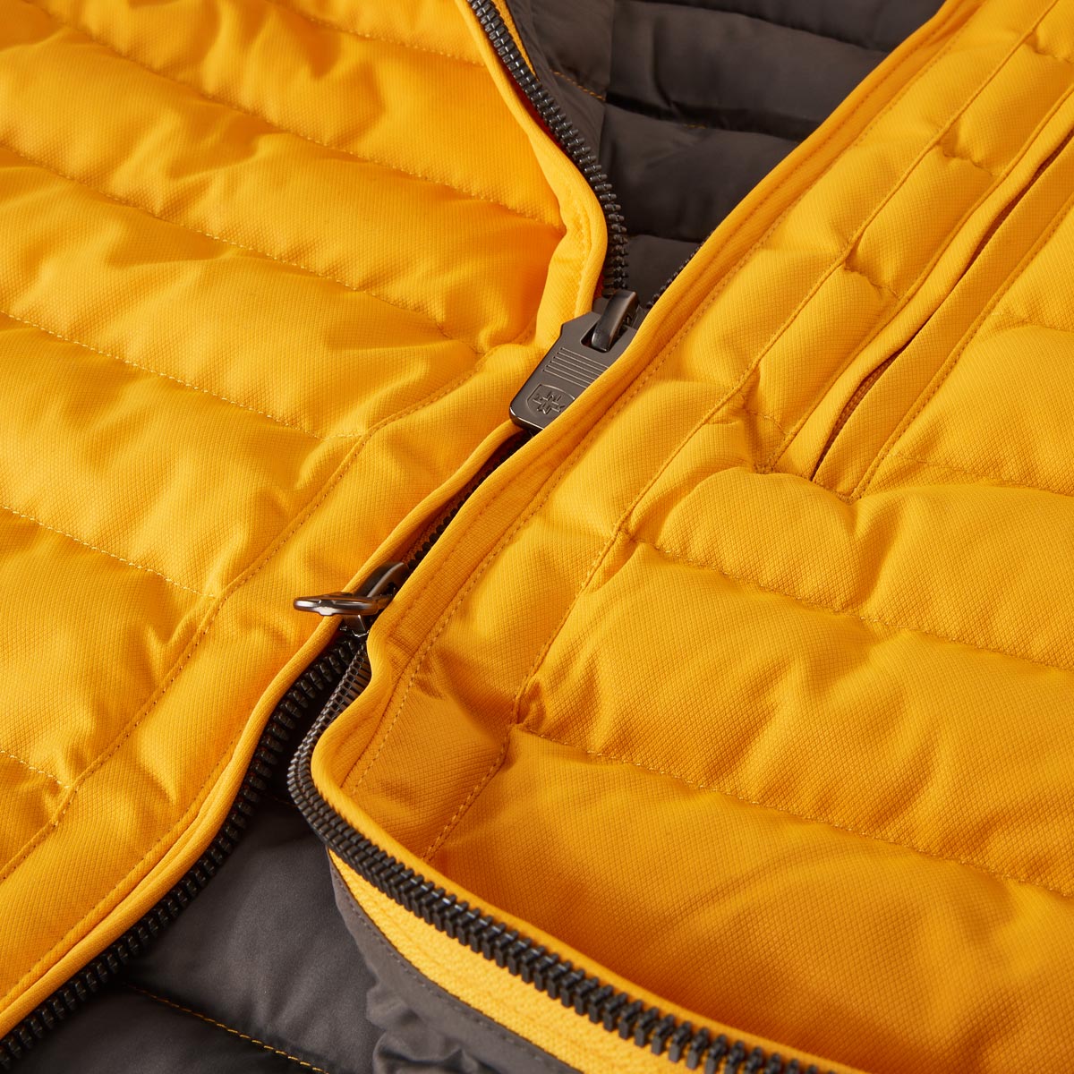 Wellensteyn Steppjacke "MOL", wind- und wasserabweisend gelb
