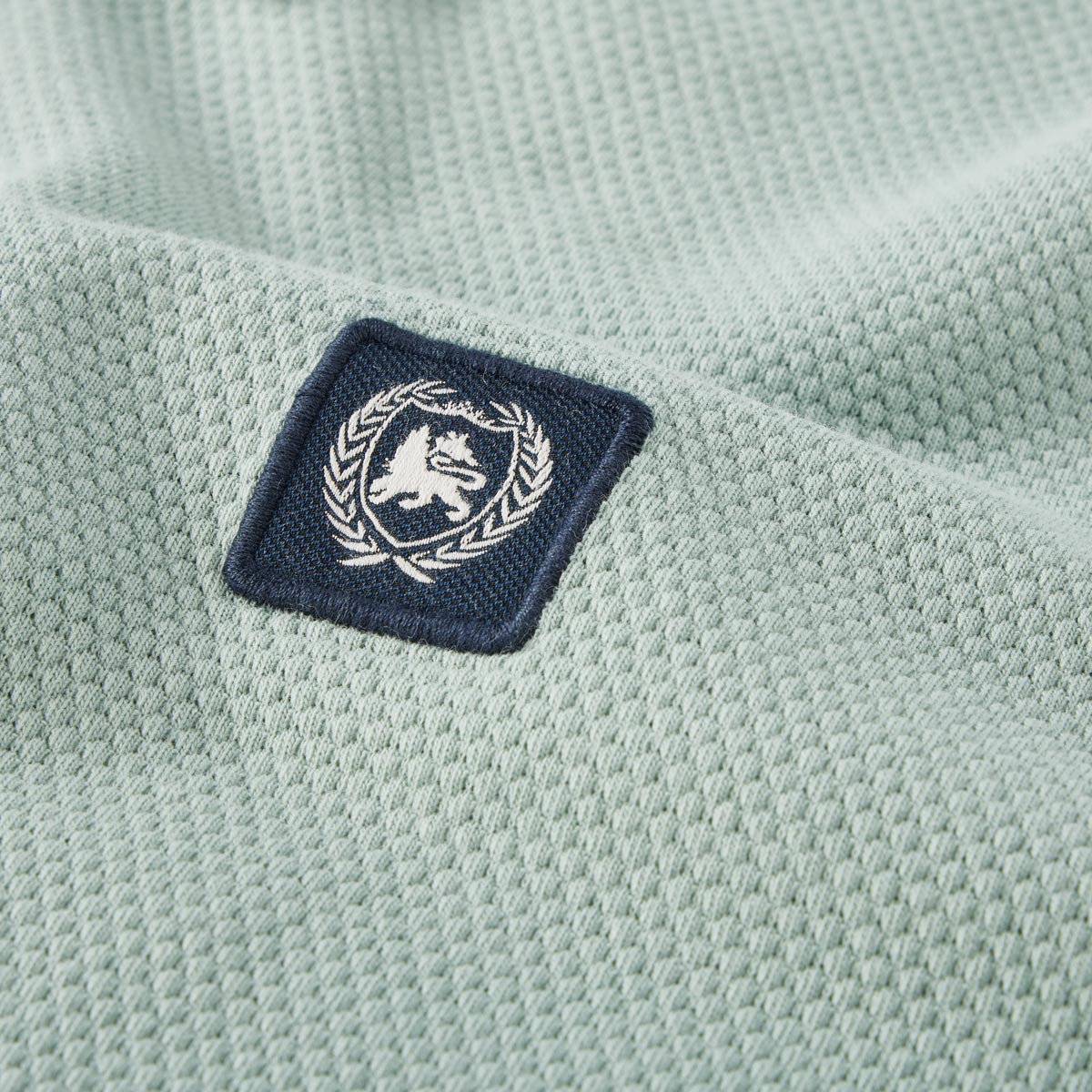Lerros Poloshirt aus Baumwoll-Piqué khaki
