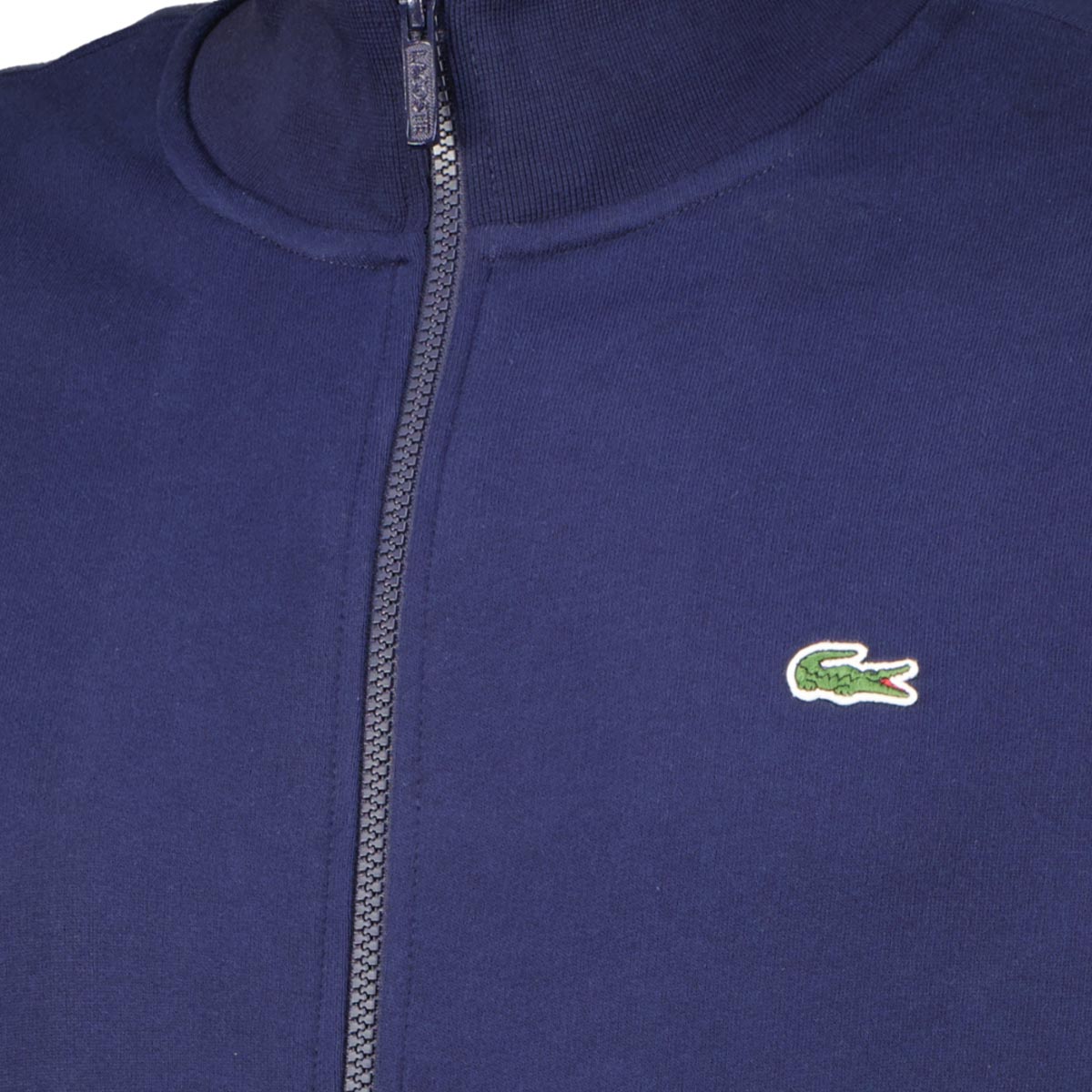 LACOSTE Sweatjacke mit Biobaumwolle marine