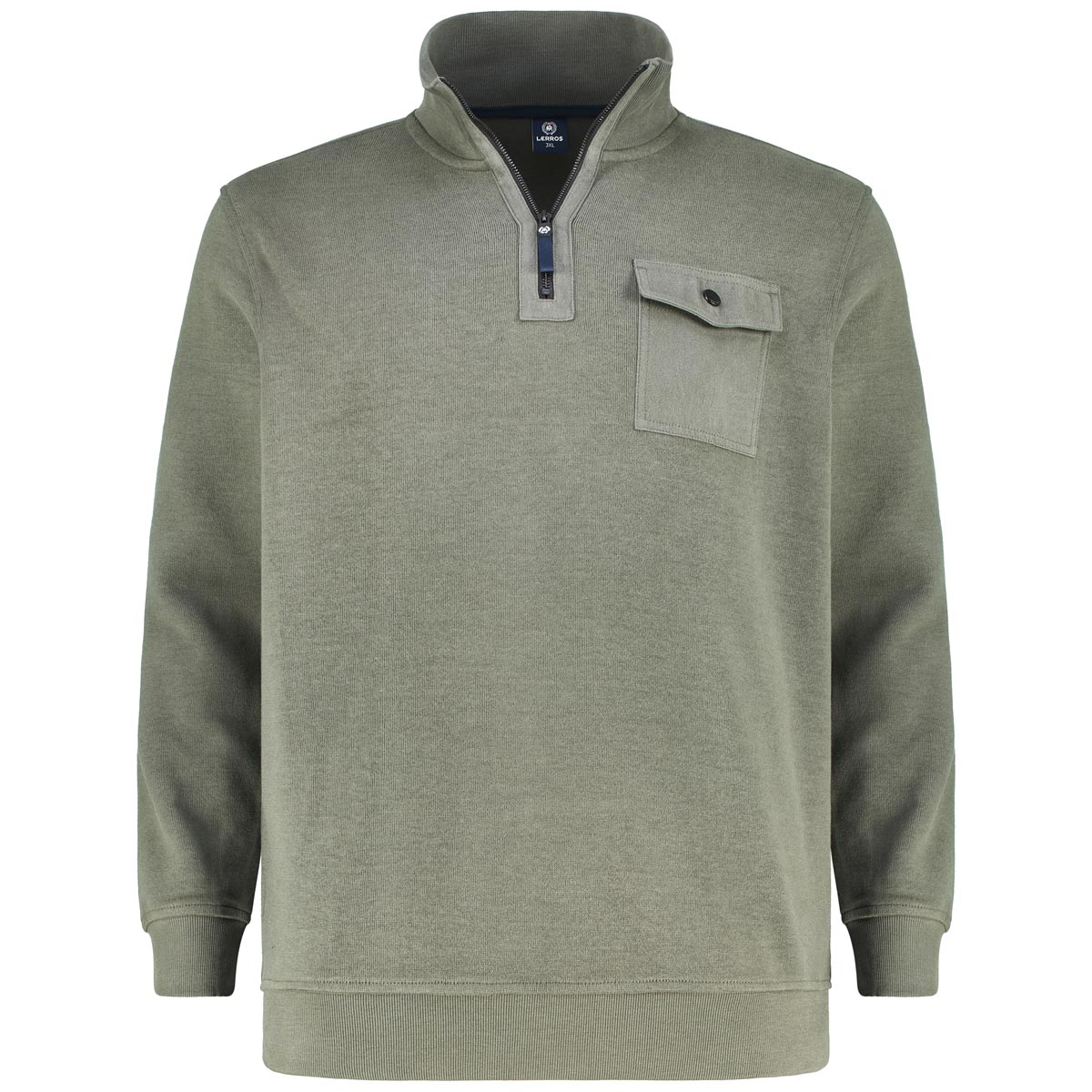 Lerros Troyer aus Baumwollmischung Farbe khaki Größe: 6XL günstig online kaufen