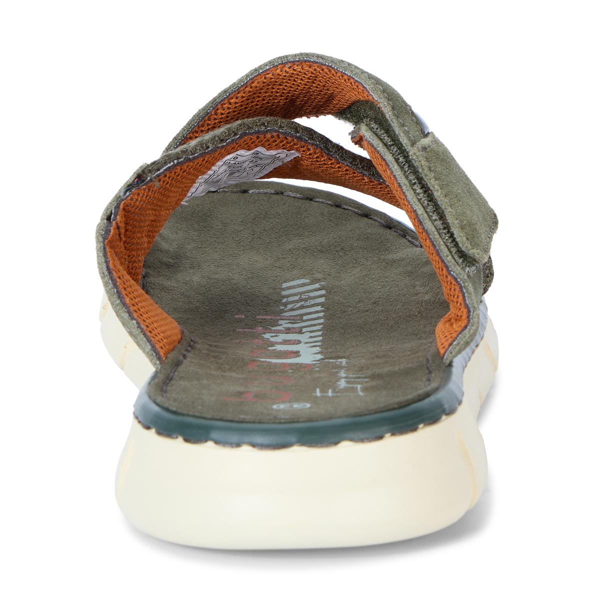 bugatti Sandalette aus Wildleder, extraleicht oliv