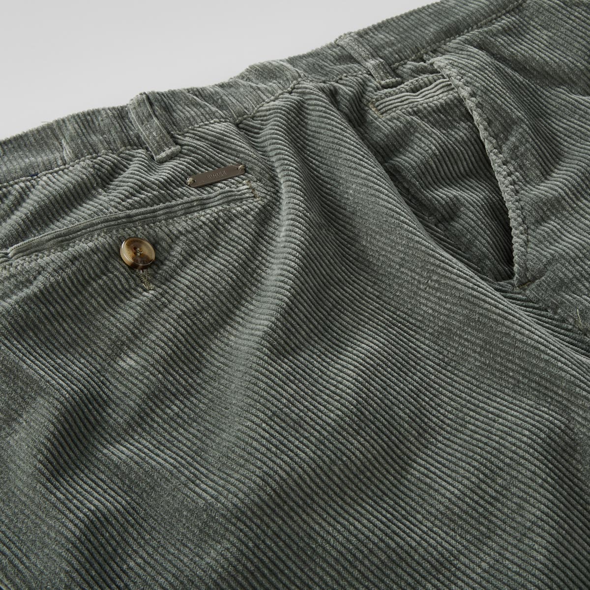 Eurex by Brax Cordhose "Thilo" mit Stretch, Tapered Fit oliv