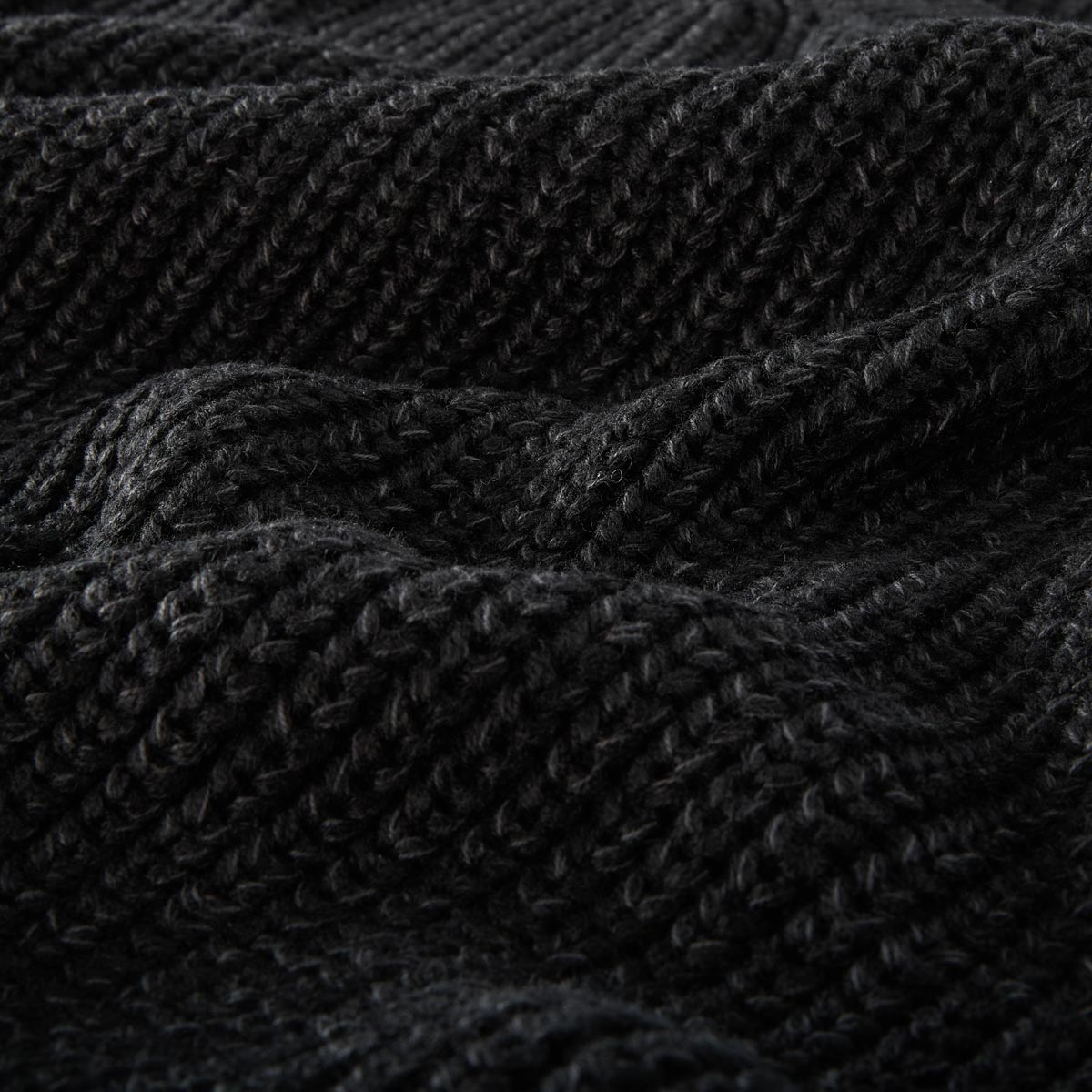 Jack&Jones Pullover in melierter Optik schwarz