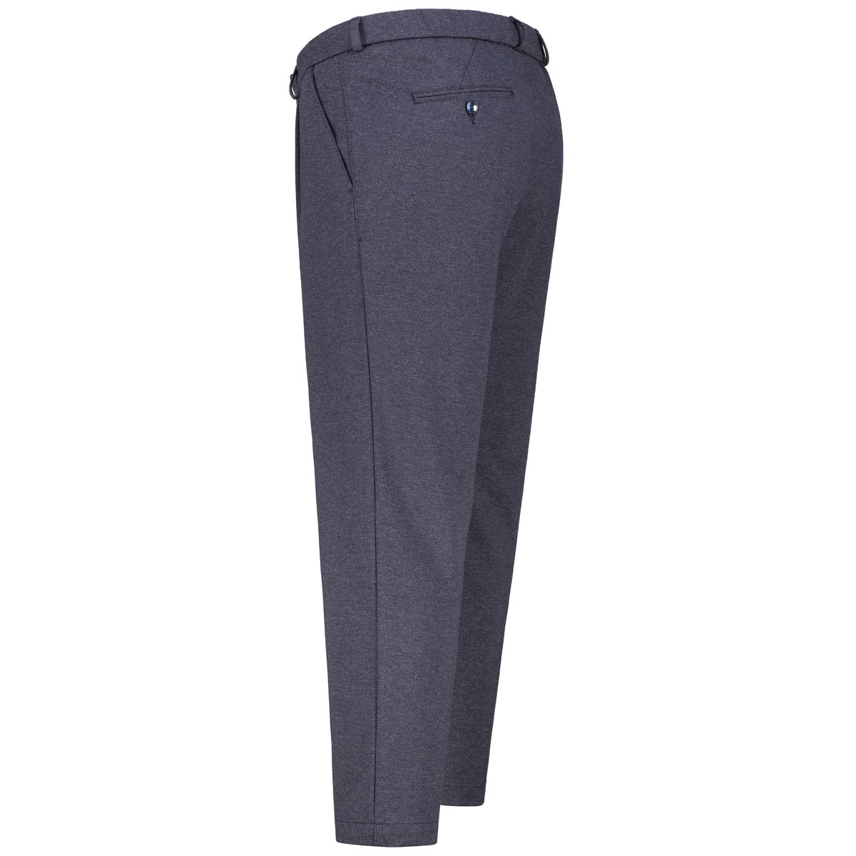 bugatti Chinos aus Stretch-Jersey marine
