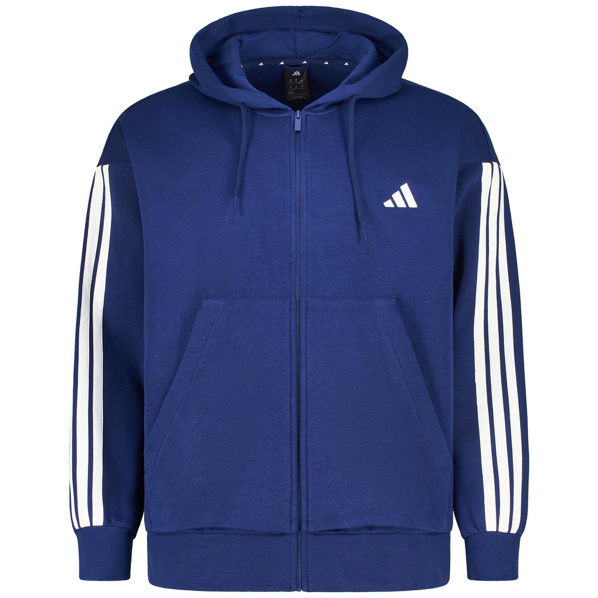 adidas Joggingjacke Farbe blau/weiß Größe: 3XL günstig online kaufen
