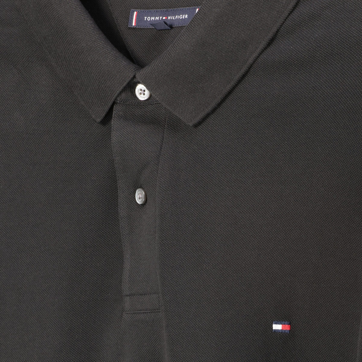 Tommy Hilfiger Poloshirt mit Elasthan schwarz