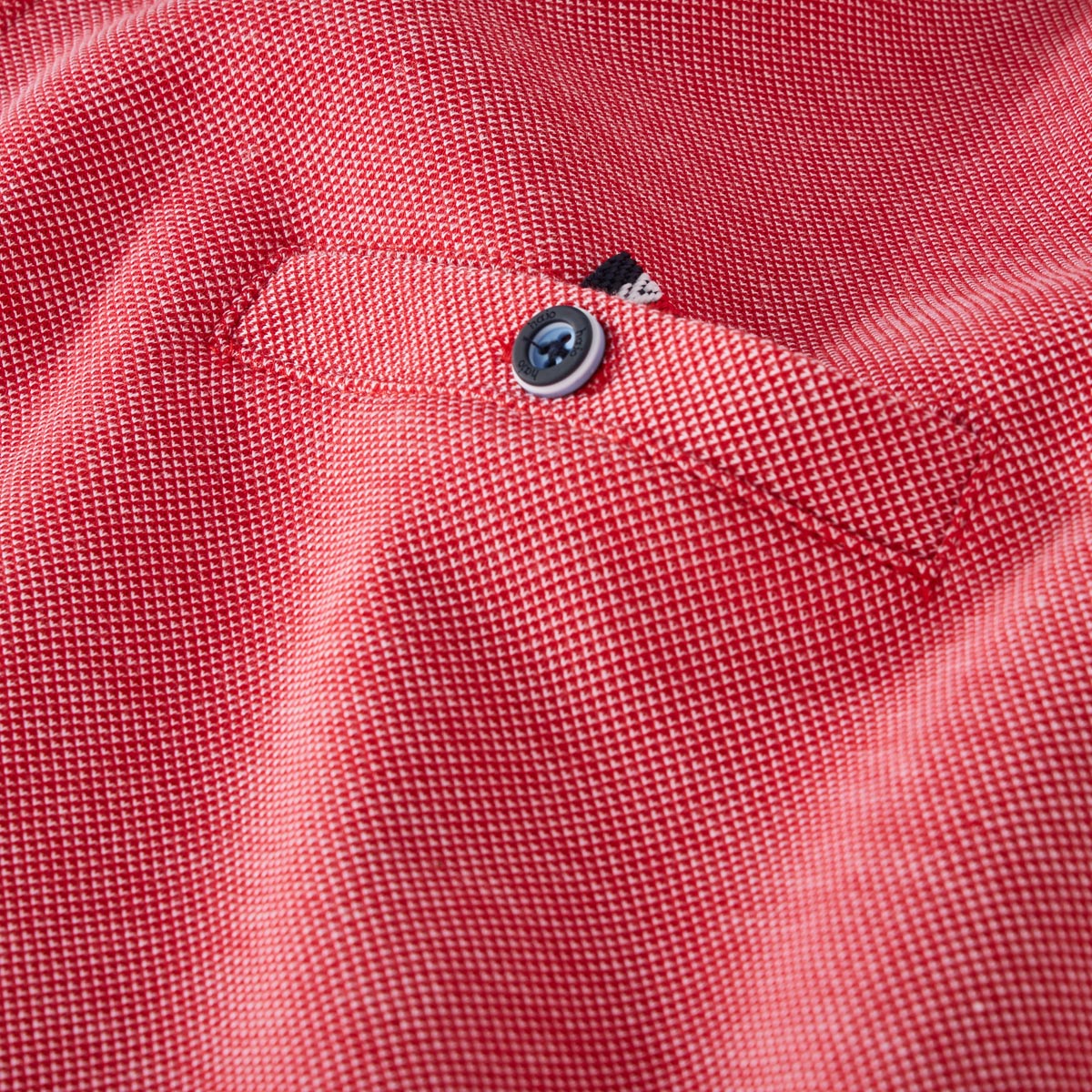 Hajo Sweatshirt "Stay Fresh", bügelfrei rot