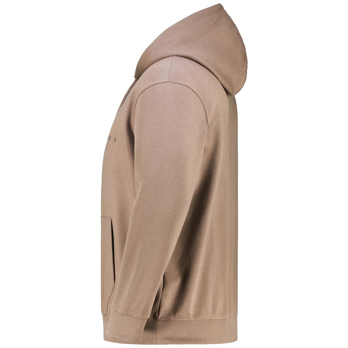 Jack&Jones Hoodie aus Baumwolle Farbe mittelbraun Größe: 7XL günstig online kaufen