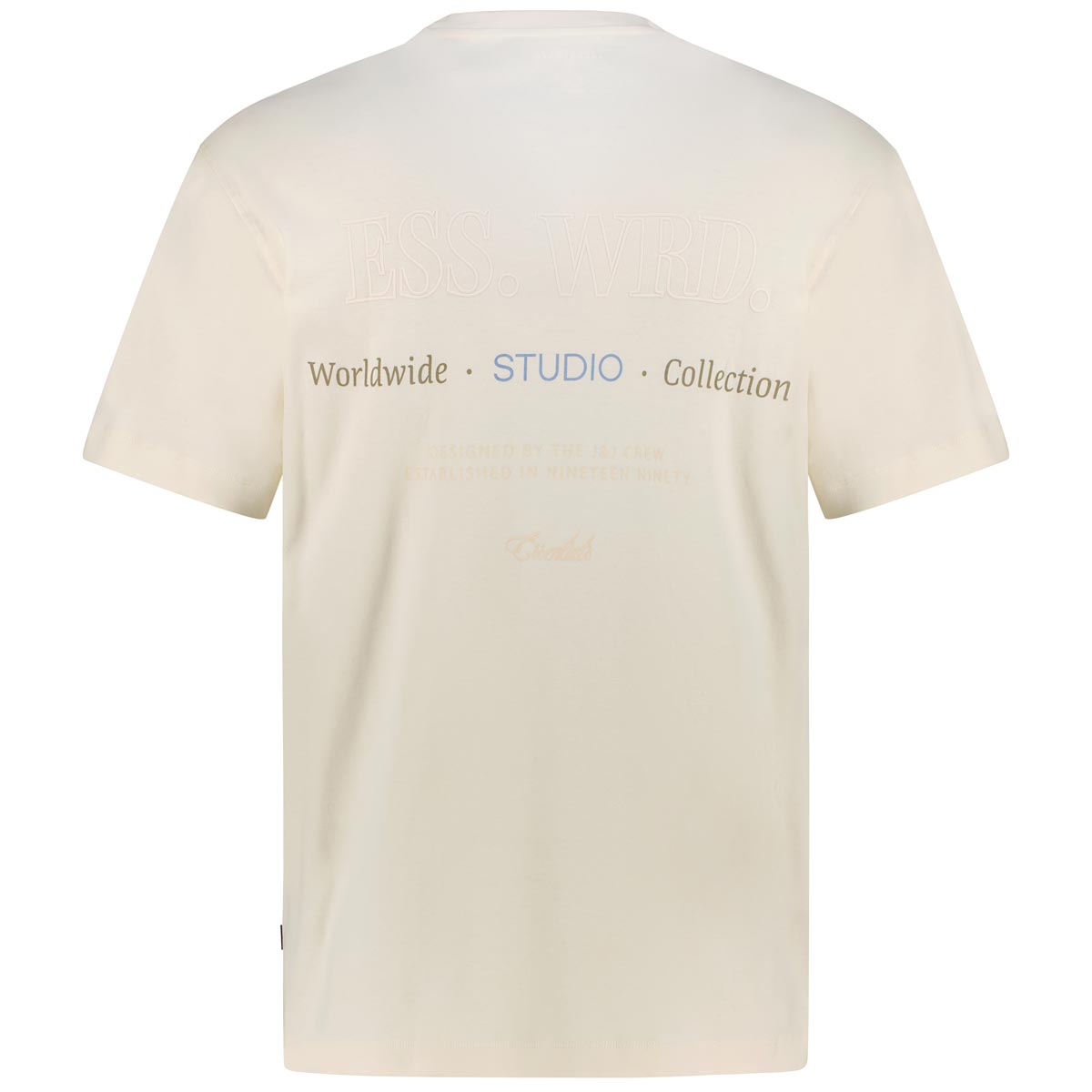 Jack&Jones T-Shirt aus Biobaumwolle weiß