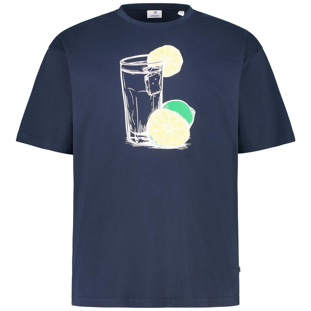 Pfundskerl T-Shirt Mit Motiv-Print Farbe Dunkelblau Größe, 7XL