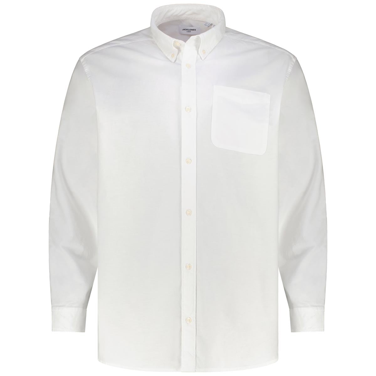 Jack&Jones Freizeithemd mit Elasthan weiß Jack&Jones Freizeithemd mit Elasthan weiß