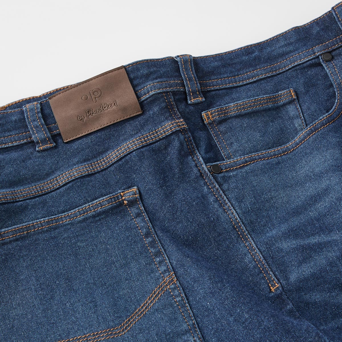Pfundskerl Jeans „Toronto“ mit Stretch, Regular Fit dunkelblau