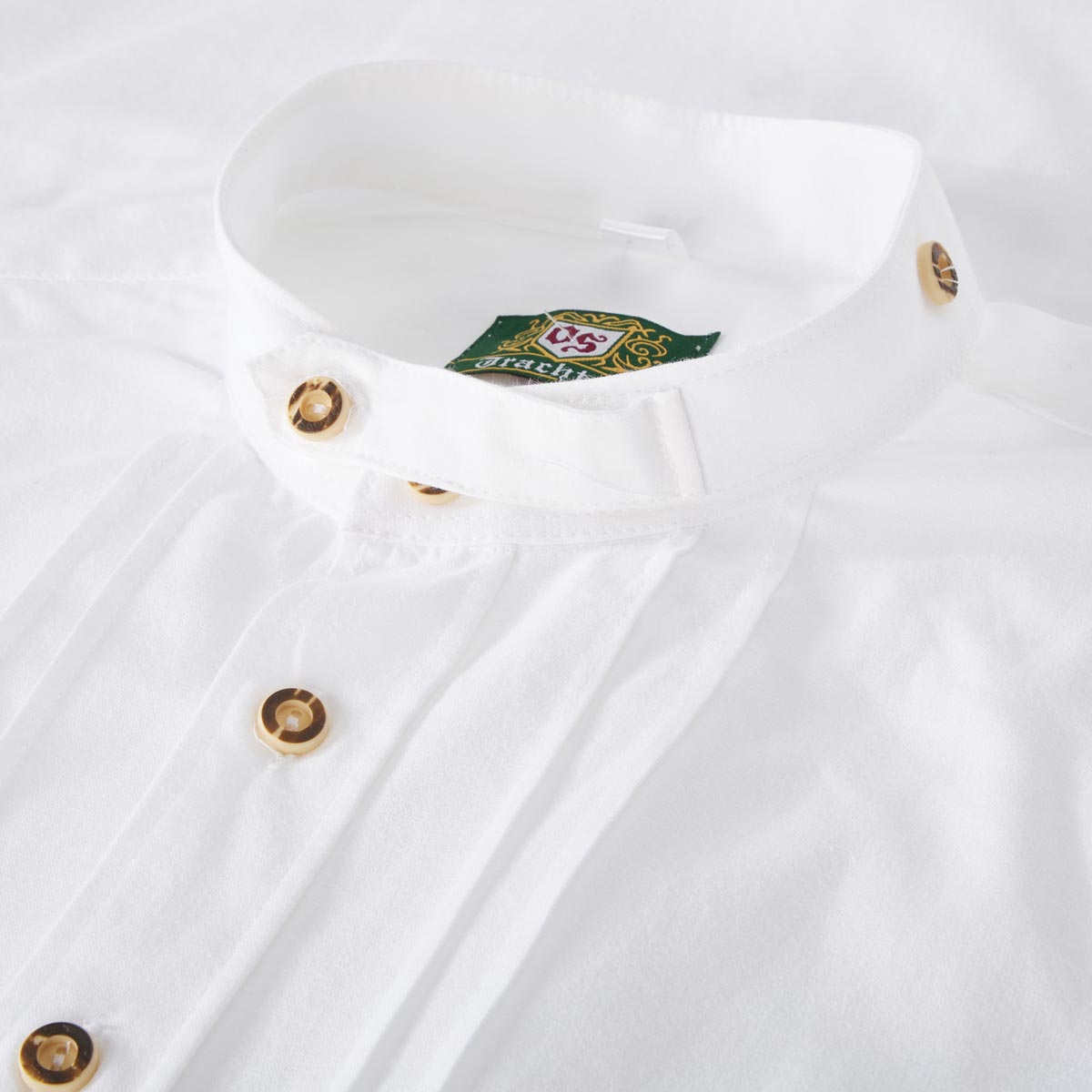 Orbis Trachtenhemd aus Baumwolle weiß