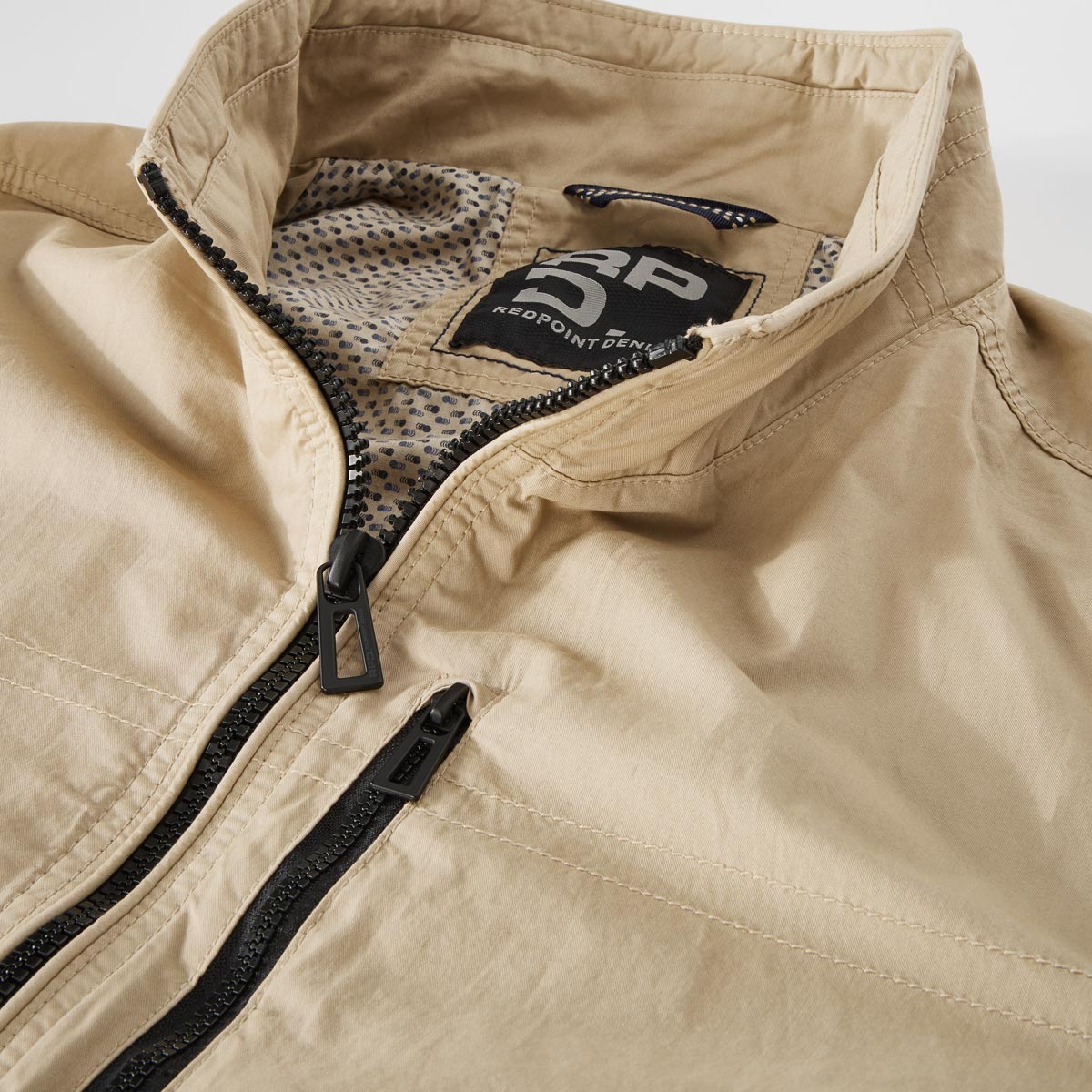 Redpoint Freizeitjacke "Blake" aus Baumwolle sand