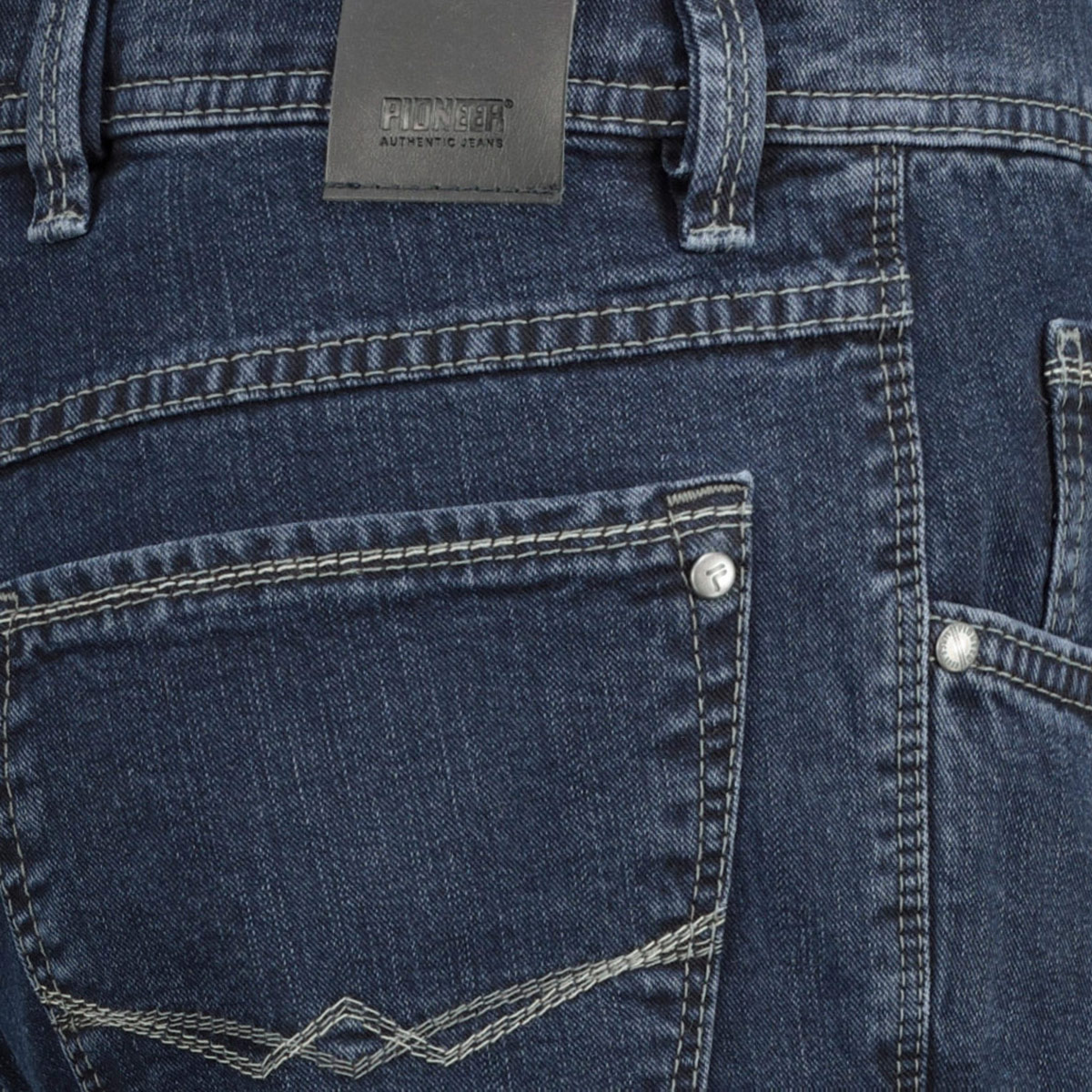 Pioneer Stretch-Jeans "Peter", Loose Fit dunkelblau
