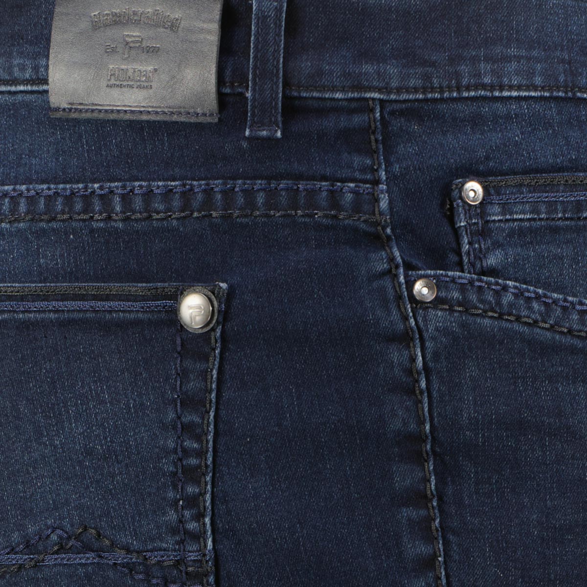 Pioneer Stretch-Jeans "Rando", Regular Fit jeansblau