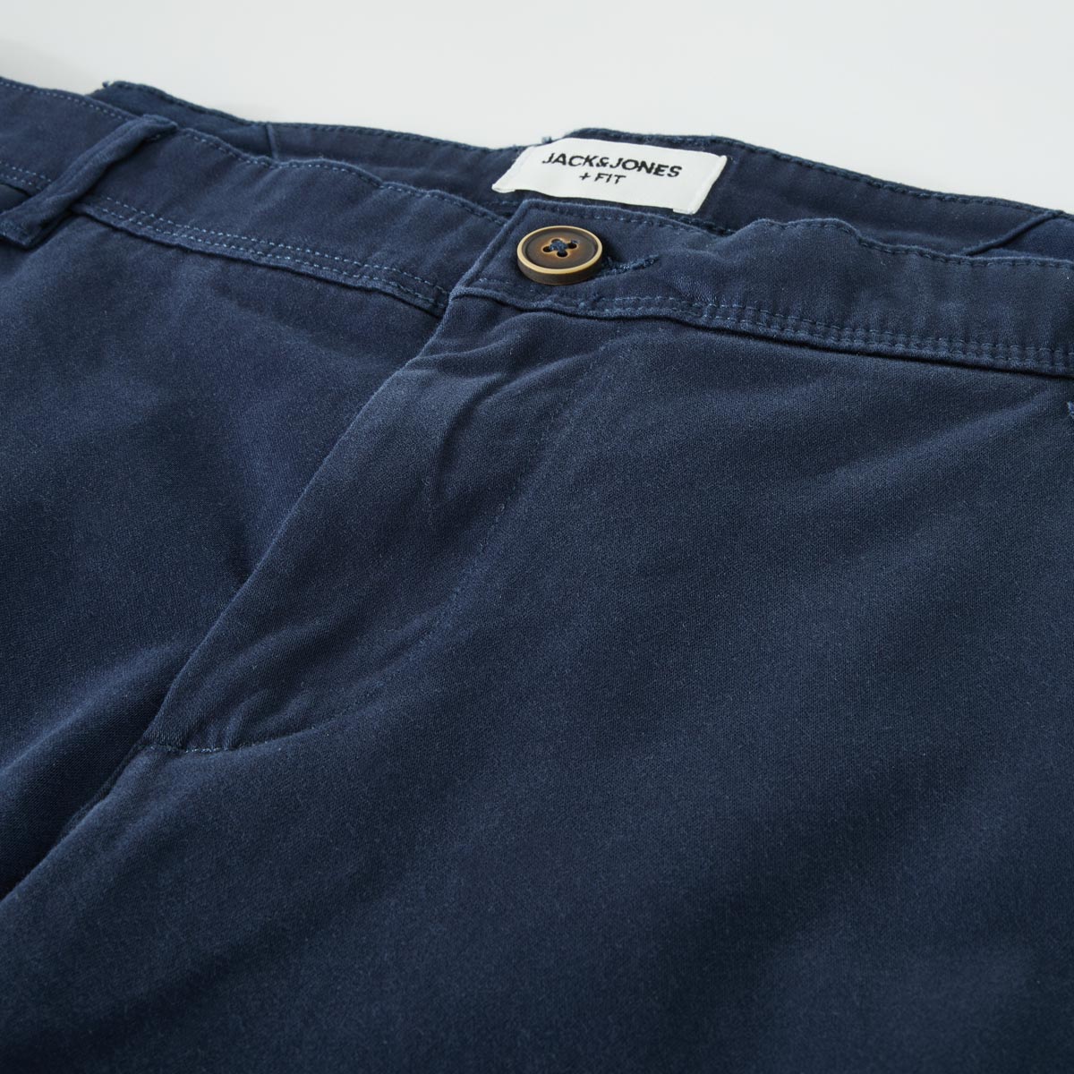 Jack&Jones Stretch-Chino-Shorts "Bowie" blau