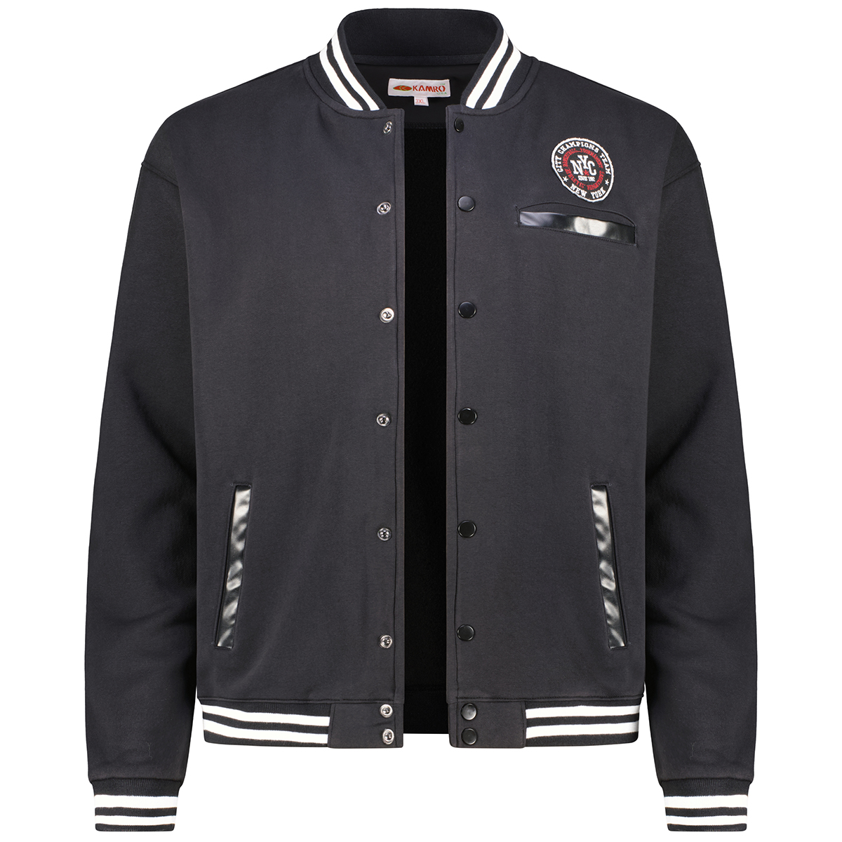 Kamro Jacke mit Stretch schwarz