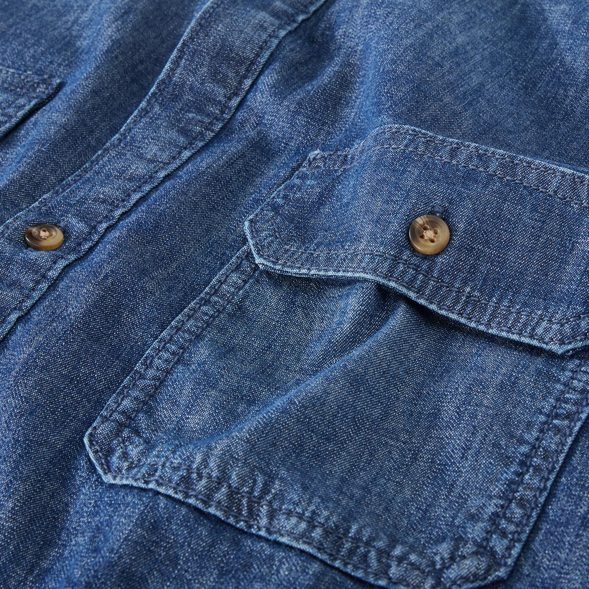 s.Oliver Jeanshemd blau