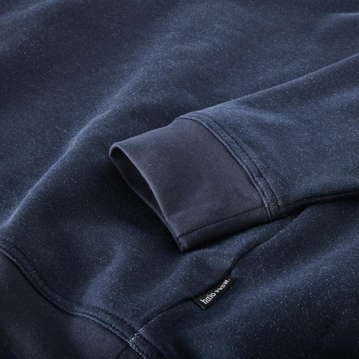 Hajo Sweatshirt mit Elasthan marine