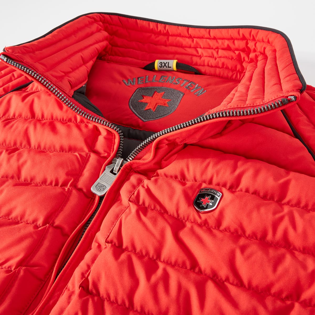 Wellensteyn Steppweste "MOLM-Vest" , wind- und wasserabweisend rot