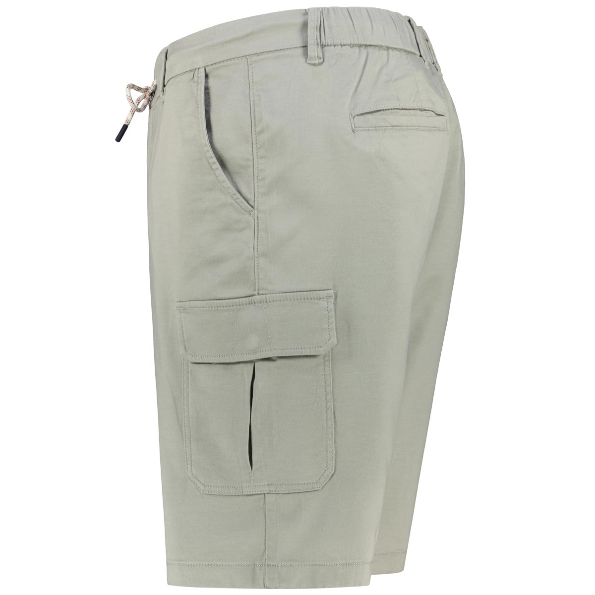 Lerros Cargo-Shorts mit Stretch lindgrün