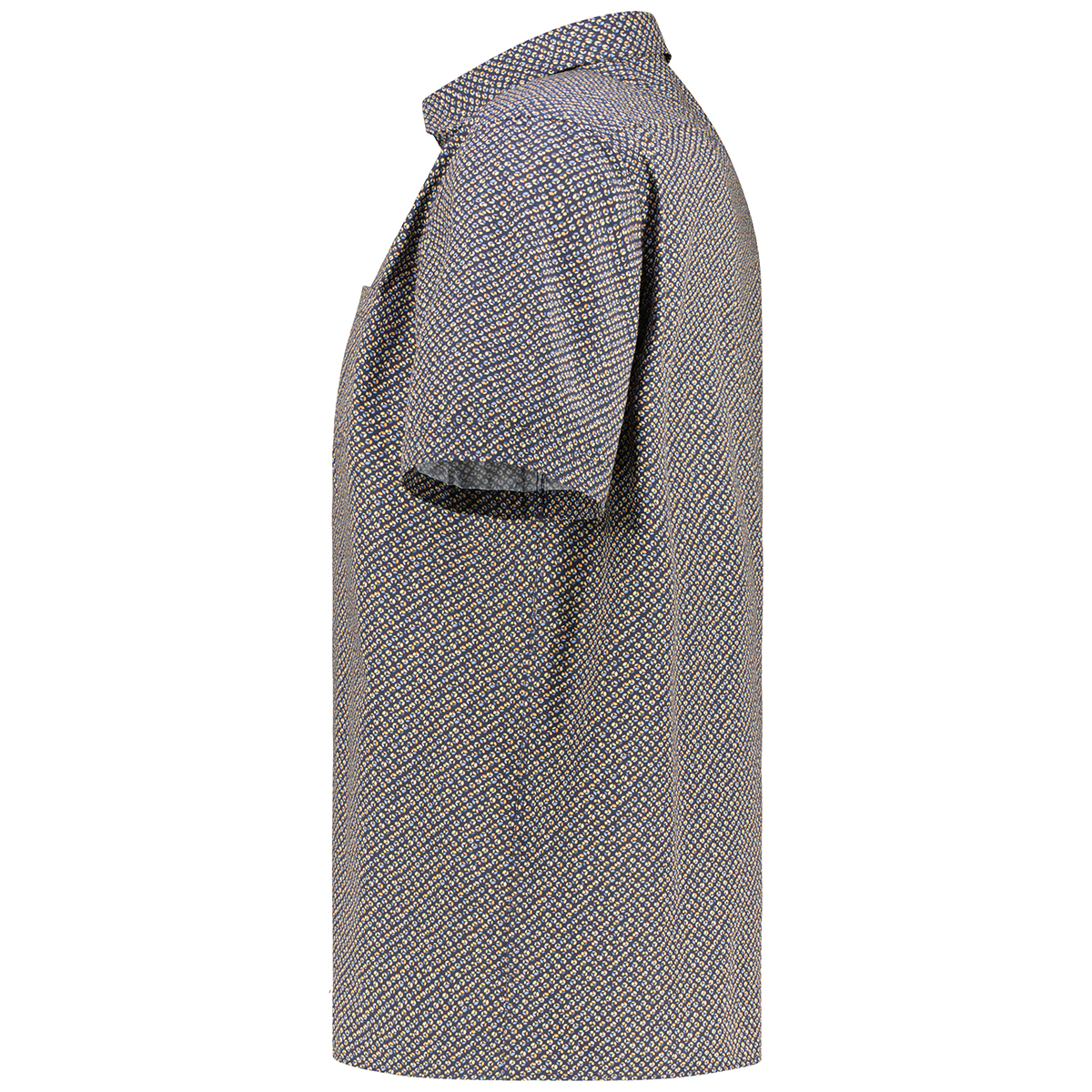 CASA MODA Freizeithemd mit Allover-Muster orange CASA MODA Freizeithemd mit Allover-Muster orange