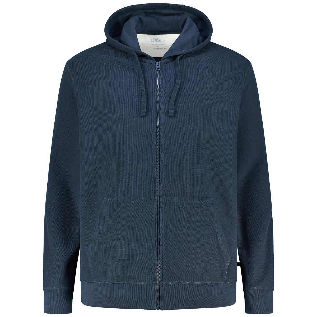 Sweatjacke mit Struktur