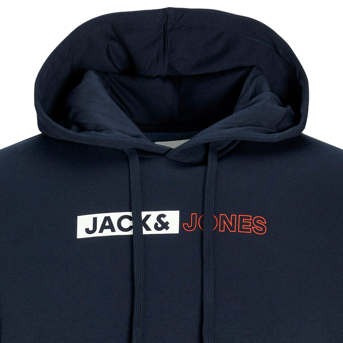 Jack&Jones Hoodie aus Baumwollmischung blau