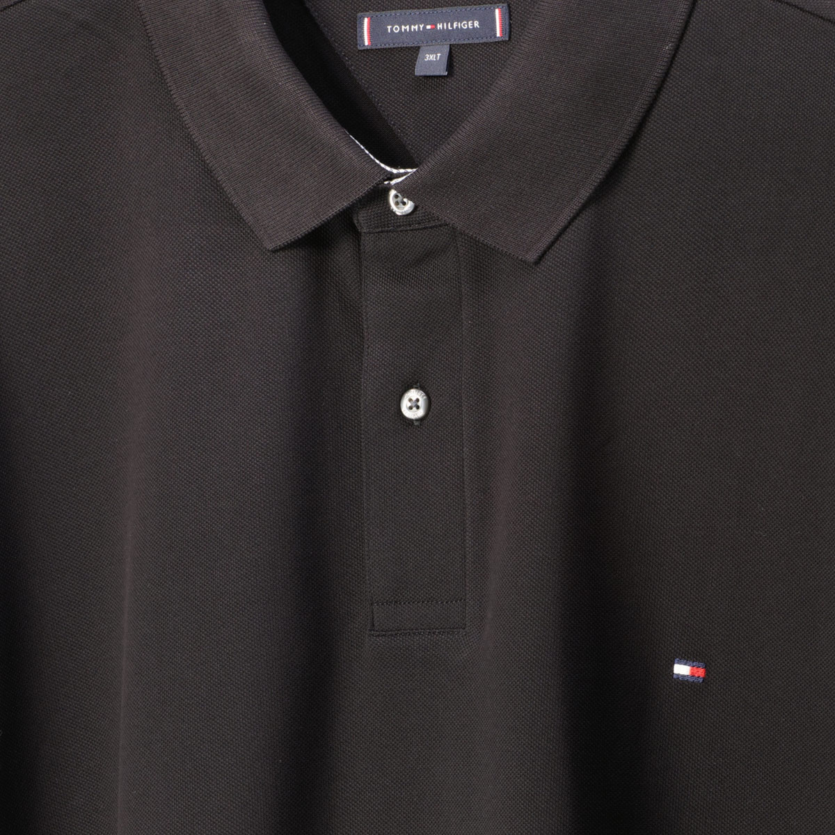 Tommy Hilfiger Poloshirt mit Elasthan schwarz