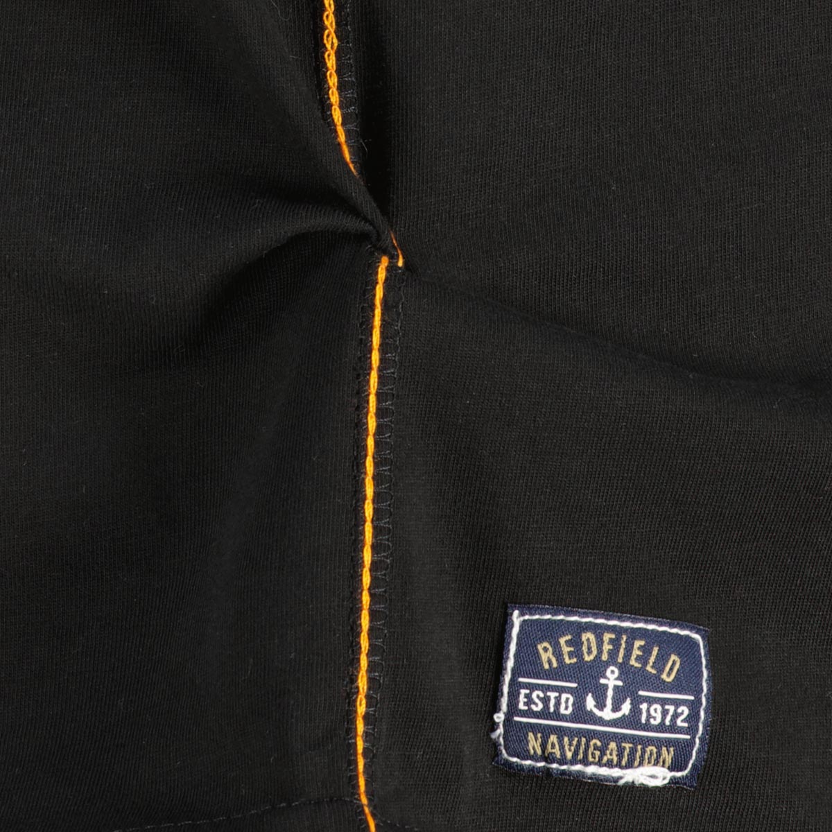 Redfield T-Shirt mit Print schwarz